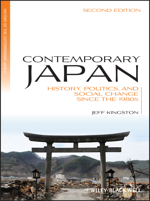 Title details for Contemporary Japan by Jeff Kingston - Wait list
